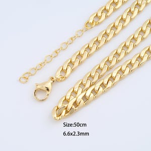 Collar de cadena de oro de 18 quilates de 1 hebra, collar ajustable, regalo perfecto para ella.