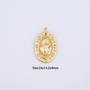18K Gold Filled Skull Charms,Dainty Skull Pendant for Bracelet Necklace DIY Jewelry Making Supply