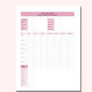 Modelo de folha de ponto editável e imprimível, rastreador de horas trabalhadas, rastreador de horas extras, planilha de folha de pagamento, registro de horas de trabalho, rastreador de trabalho diário