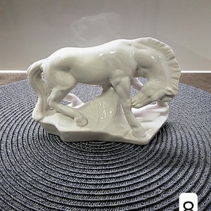 Porcelain horse figurine