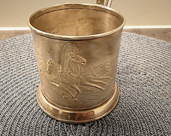 ポッドスタカンニク SPUTNIK 金属製ガラスホルダー、ウクライナ