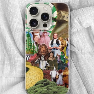 Emerald City-telefoonhoesje – op Wizard of Oz geïnspireerde kunstcover voor iPhone, Samsung, Google Pixel