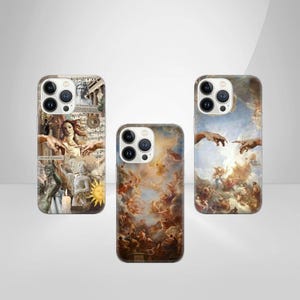 Famous painting Phone Case Renaissance Fine art iPhone 16e Pro Max 15 14 13 12 11 Pixel 9a Pro 8 7A Samsung S25 edge S24+/25+ A26 A36 A56