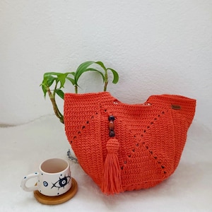 orange Tasche