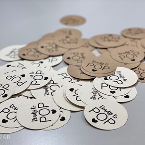 Printable Tags - Instant Download - Ready to Pop - Ready to Pop Tags - Favor Tags - Baby Shower ...
