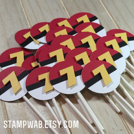 Pokemon Inspired Cupcake Toppers (12) Il_570xn
