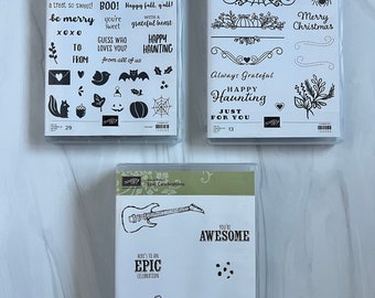 stampin up - stamp sets - rubber stamping - clear stamps - photopolymer stamps - paper crafting