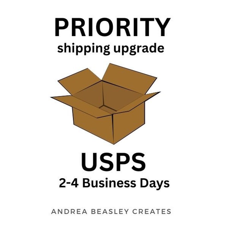 PRIORITY Shipping Upgrade image 2