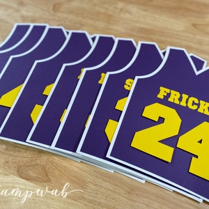 personalized basketball jersey cut-outs (set of 12) - basketball jersey - basketball team - basketball party - basketball - team mom