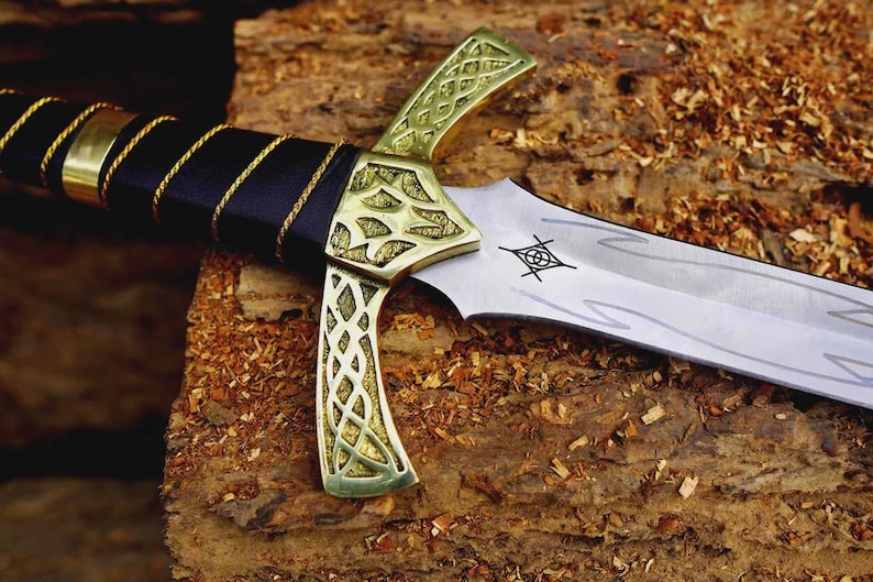 Hand Forged Goldryn Sword – Throne of Glass Athril Replica – Stainless ...