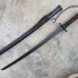 Monogram Sword, Custom Sword, Personalized Sword, Engraved Sword, Hattori Hanzo Kill Bill Bride Samurai Japanese Katana Sword