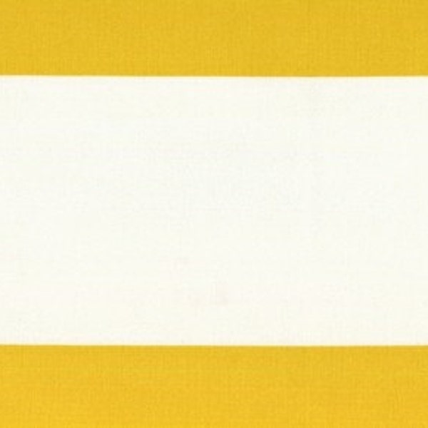 SALE- Vicki Payne Home Dec Fabric, For Your Home Stripe in Gold- 1 yard
