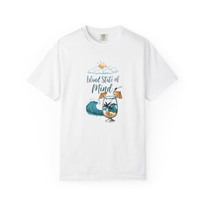 Island State of Mind T-Shirt - Relaxing Beach Vibe, Perfect Summer Gift, Casual Wear, Vacation Essential, Unisex Graphic Tee