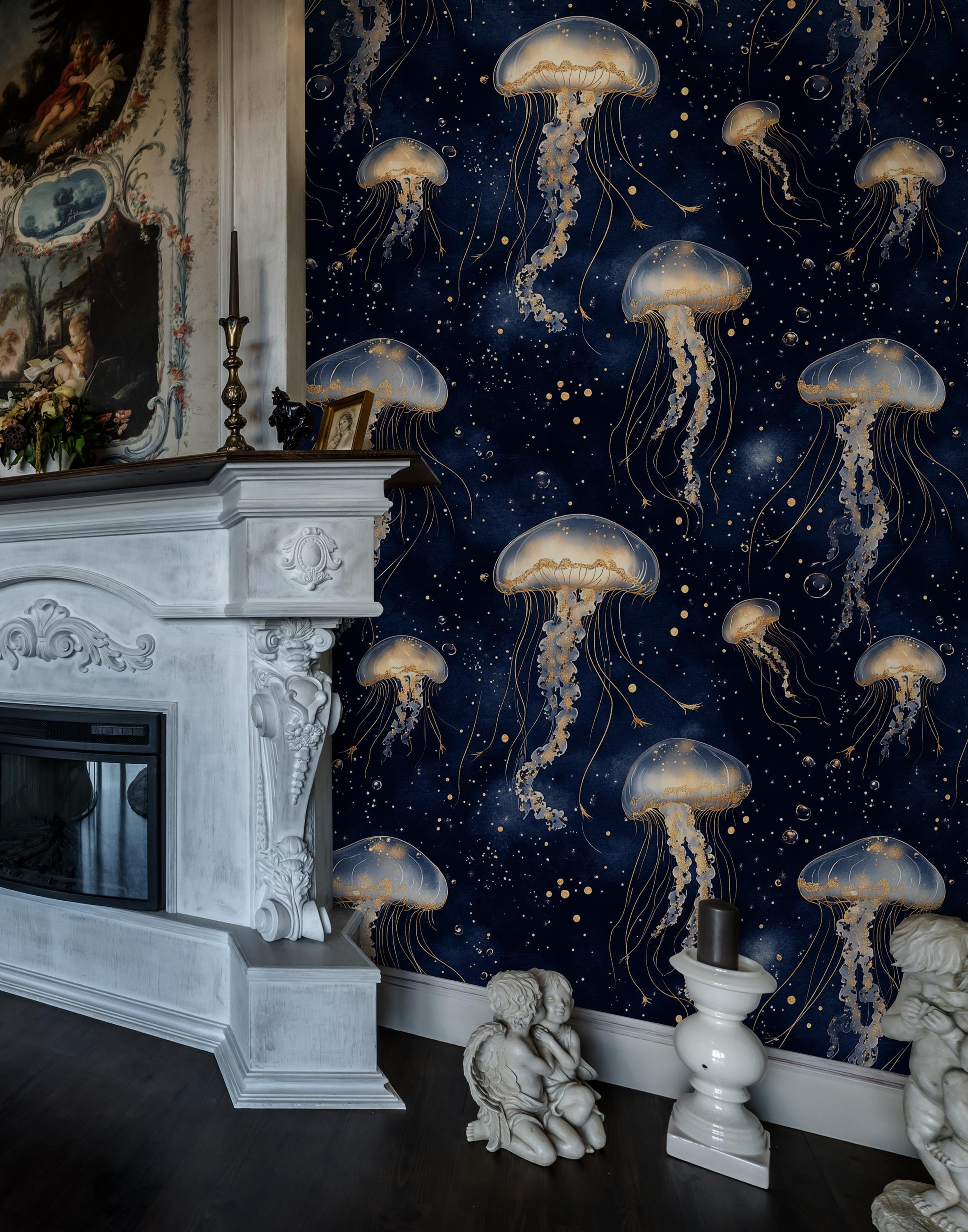 Dark ocean mural - Etsy Österreich, image size:2357x3000