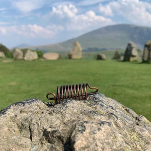 Handmade Copper Energy Coil: Acu-Vac Style Healing Tool