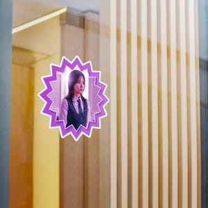 Kdrama Woo Seul Gi ( Chung Su Bin ) koreanische Schauspielerin Schönes Design künstlerische Kiss-Cut Vinyl Aufkleber Aufkleber - Mode-Design für Home Decor