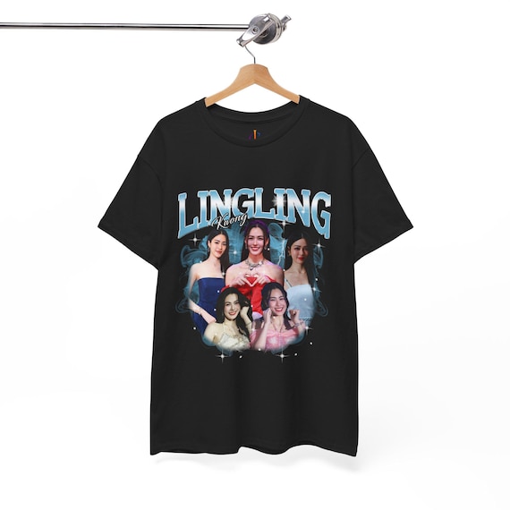 Beautiful Lingling Kwong GL Series T-Shirt-Eye-Catching Actress Art - TV Series Fan Gift Trendy Unisex Tee
