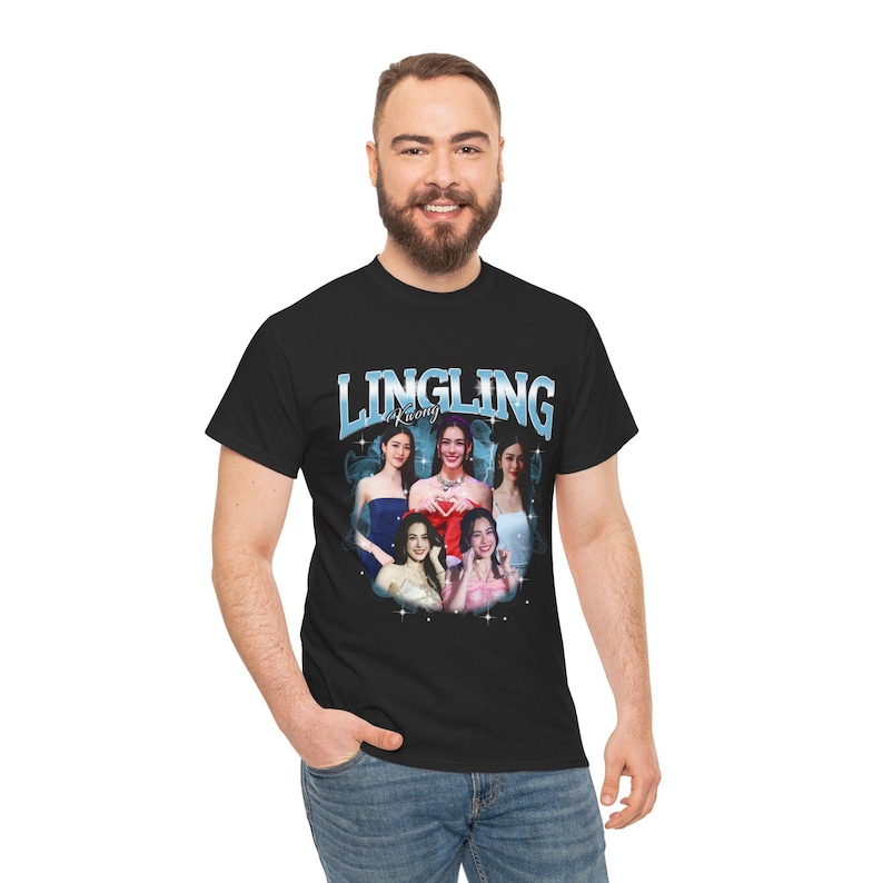 Beautiful Lingling Kwong GL Series T-Shirt-Eye-Catching Actress Art - TV Series Fan Gift Trendy Unisex Tee