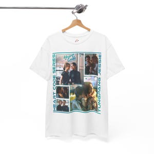 GL ハートコード Tシャツ タラとヴィッキーにインスパイアされたデザイン トゥンパン ジェシー ファンシャツ ガールズラブシリーズ Tシャツ GLカップル ファンへのギフト