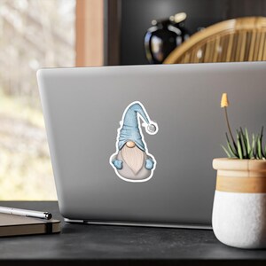 Copy of Vinyl Decal Gnome Birthday Character Sticker