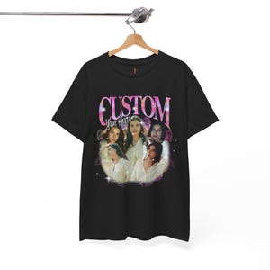 Custom Photo Unisex Tee - Personalized Graphic Shirt, Gift for Her, Trendy Outfit, Birthday Present, Casual Wear