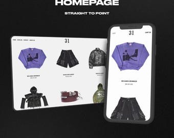Havok Pre-Built Shopify Dropshipping Minimalistic Clothing Brand Website Theme