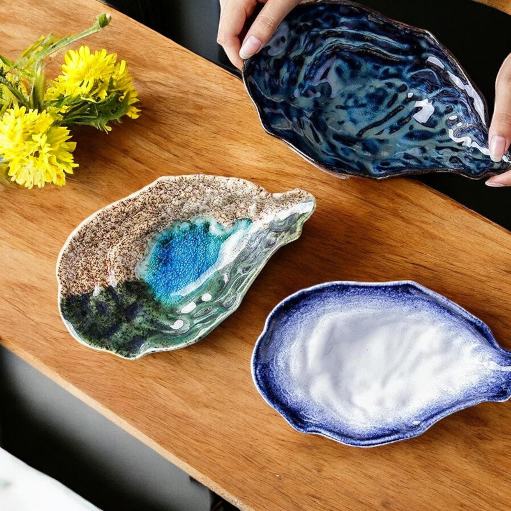 貝殻型の皿 - Etsy 日本