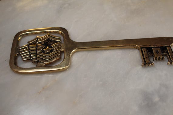 Handmade Brass Master Sergeant Key - image 1