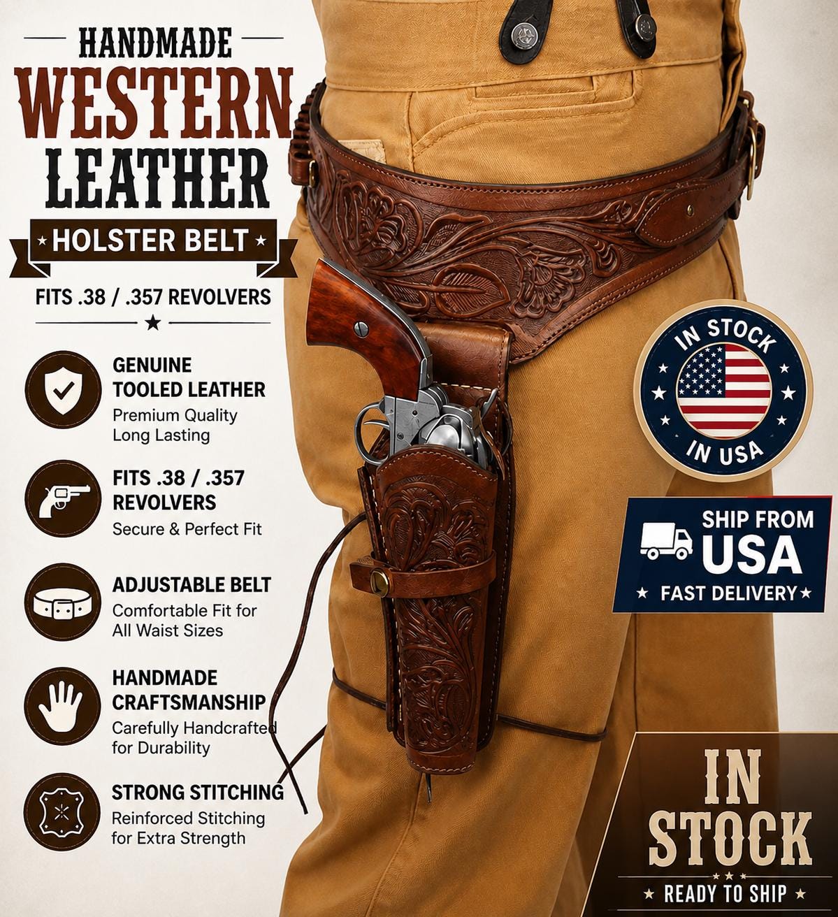 Western Gunbelt - Etsy