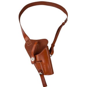 Handgefertigter Schulterholster aus Leder – Custom Moulded für Colt 1911, Ruger, Taurus & More – Concealed Carry Rig – Jubiläumsgeschenk für Ihn