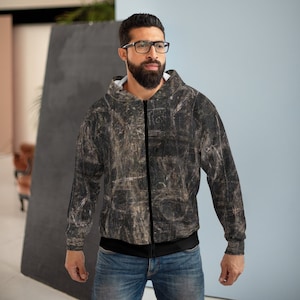 Post-apocalyptic style hoodie