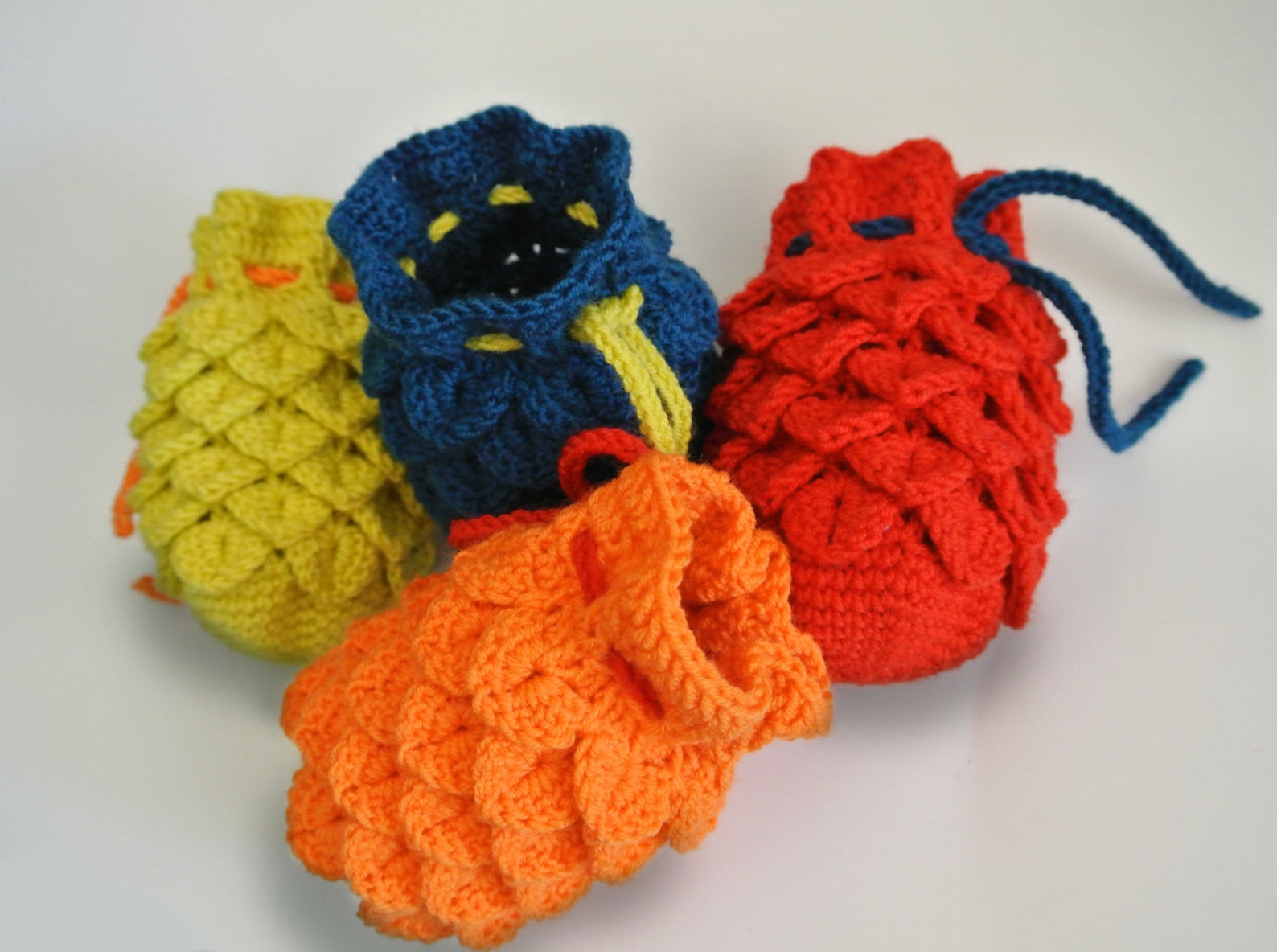 Dragon Scale Dice Bag Pattern only Etsy