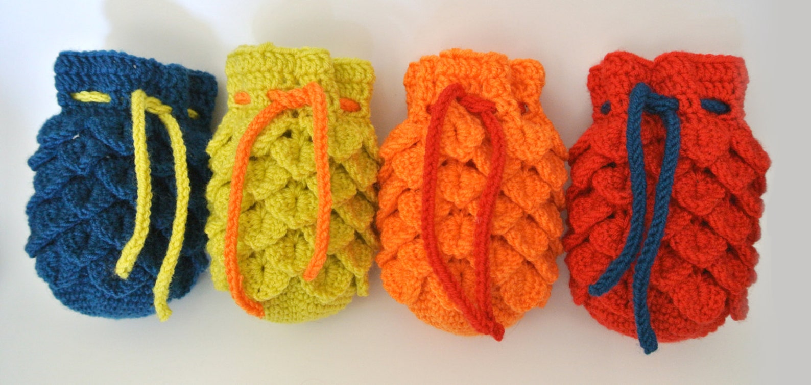 Dragon Scale Dice Bag Pattern only Etsy