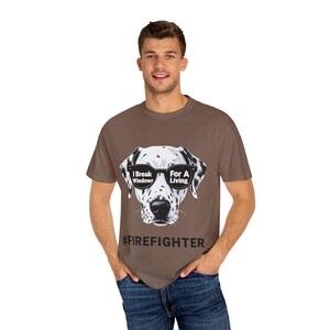I break windows for a living tee, firefighter shirt, firefighter wife, gift for fireman, thin red line, #firefighter