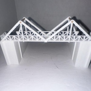 N - Scale Pedestrian Bridge / Walkway for Double Tracks! 1:160 Detailed Scenery