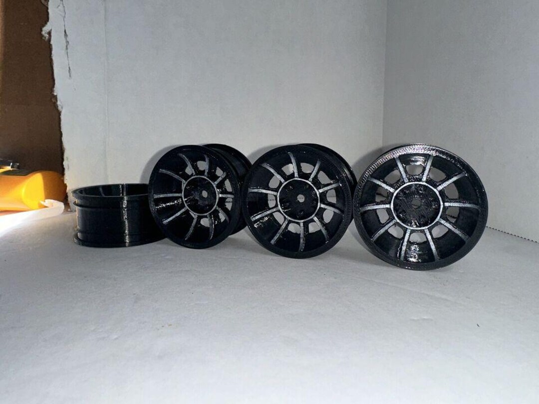 General Lee 1:10 Scale for RC Car Kyosho Fazer Vector 1/10 Wheels Rims ...