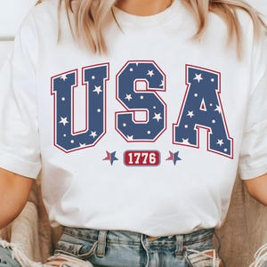 USA 1776 svg, 1776 png, 4 juli svg, Amerika svg, Självständighetsdagen svg, 4 juli sublimeringsdesign, Patriotisk svg, USA-skjorta svg. bild 1