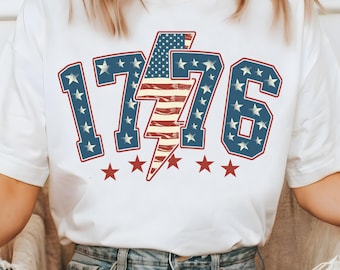 1776 png, 4th of July png, Independence Day png, Vintage 1776 png, Fourth of July T shirt Design, 1776 America 4th of July Sublimation png.