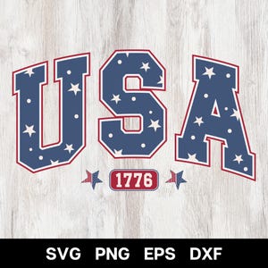 USA 1776 svg, 1776 png, 4 juli svg, Amerika svg, Självständighetsdagen svg, 4 juli sublimeringsdesign, Patriotisk svg, USA-skjorta svg. bild 6