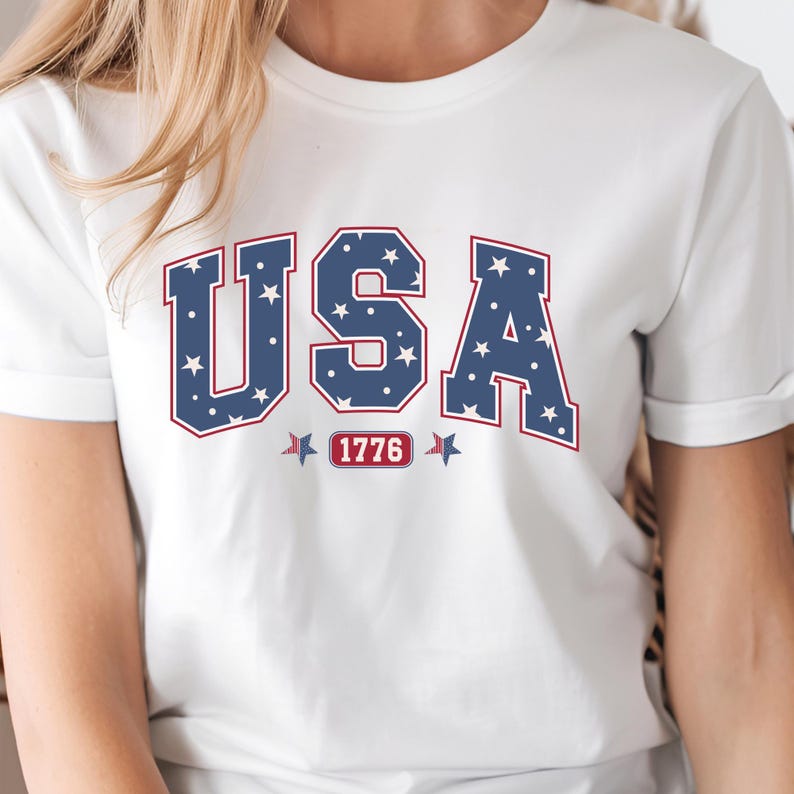 USA 1776 svg, 1776 png, 4 juli svg, Amerika svg, Självständighetsdagen svg, 4 juli sublimeringsdesign, Patriotisk svg, USA-skjorta svg. bild 2