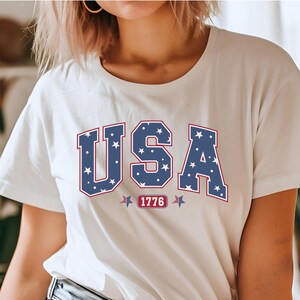USA 1776 svg, 1776 png, 4 juli svg, Amerika svg, Självständighetsdagen svg, 4 juli sublimeringsdesign, Patriotisk svg, USA-skjorta svg. bild 4