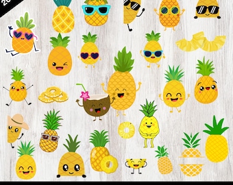 Ananas svg, Klipart ananasowy, Ananas w okularach przeciwsłonecznych svg, Ananas png, Owoce svg, Koszulka z ananasem svg.