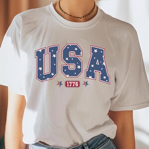 USA 1776 svg, 1776 png, 4 juli svg, Amerika svg, Självständighetsdagen svg, 4 juli sublimeringsdesign, Patriotisk svg, USA-skjorta svg. bild 3