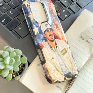 Tucker Wetmore | American Flag Glossy Phone Case | Country Music Fan Gift image 2
