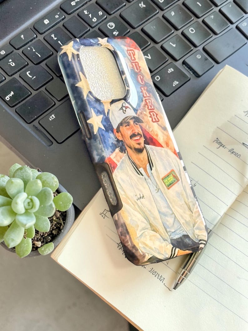 Tucker Wetmore | American Flag Glossy Phone Case | Country Music Fan Gift image 2