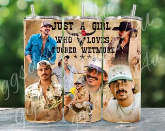 Tucker Tumbler: 20oz Stainless Steel Country Music Fan Gift | Bluetooth Speaker