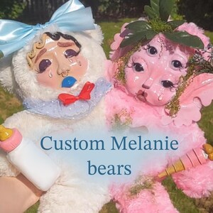 ヴィンテージ ラシュトン 泣き虫ベア ピンク （Rushton Doll）