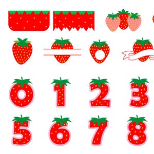Strawberry SVG Bundle | Hand Drawn | svg files | svg files for cricut | svg cricut | Cut Files Cricut | Digital Download | Fruits Svg Bundle