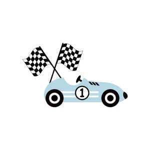 Handgezeichnet | Rennauto SVG,Gelagert,Geburtstag,Topper,Rennwagen,Retro,Topper,Schnittdatei,Vinyl,Transportmittel,Cricut, Fahrzeuge,Sofortiger Download