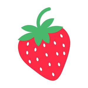 Hand Drawn | Strawberry | svg files |  svg files for cricut | svg cricut | svg images | svg designs | Cut Files Cricut | Digital Download
